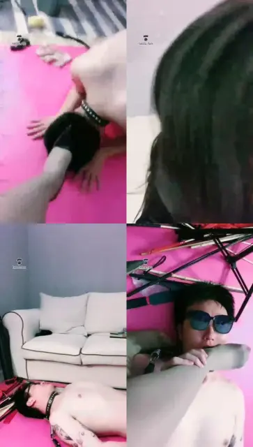 【成都Tina女王】Continue anal training of the little milk dog